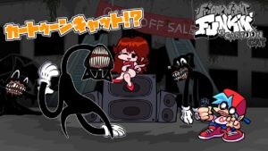 【FNF】恐怖のカートゥーンキャットに襲われる音ゲー！？【ゆっくり実況】【日本語翻訳】