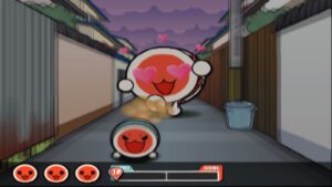 太鼓の達人 わいわいハッピー! 六代目 ミニゲーム 爆走！ラブラブどん子　いちおうクリアしてみた PS2