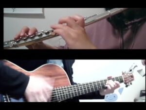 【京デュオ】フルート＆ギターでゲーム音楽演奏！#4