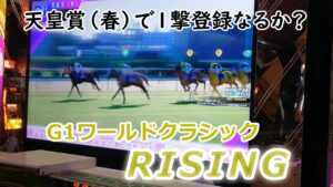 １１８　メダルゲーム　G１ワールドクラシック　ライジング　RISING　ビクトリーチャレンジ　【天皇賞（春）】　ポイントレース　５０