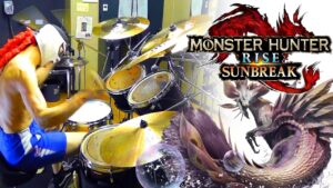 【モンハンライズ：サンブレイク】タマミツネ戦闘曲 激しく叩いてみた！【妖艶なる舞 Rise ver】MHRise : Mizutsune Battle Theme : Drum Cover