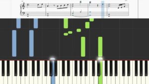 【東方】幼心地の有頂天（初級アレンジ・ピアノ音ゲー風楽譜）　＜ゲーム音楽の楽譜部屋＞