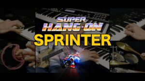GAME MUSIC「スプリンター（スーパーハングオン）」を演奏しました