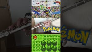 #ポケモン #pokemon #ゲーム #games #フルート #flute #演奏してみた #ピカチュウ #pikachu #battle #ゲーム音楽 #gamemusic #nintendo