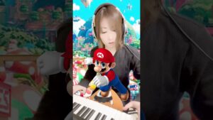 スーパーマリオ映画公開記念イェーイ＼＼\ꐕ ꐕ ꐕ//／／#piano #スーパーマリオ #弾いてみた #ゲーム音楽 #映画 #マリオ