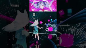 セイバーの軌道見える？ / DECO*27 - ラビットホール feat. 初音ミク #deco27 #ラビットホール [ビートセイバー/BeatSaber] #shorts