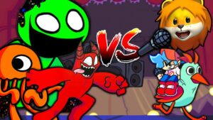 ガーデンオブバンバンに出てくるモンスターと音楽バトルをするゲームやってみた結果！？【 Friday Night Funkin' フライデーナイトファンキン  】