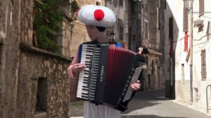 【ゲーム音楽】街の人々 - ドラゴンクエスト - アコーディオンソロ