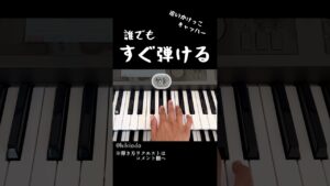 【チャレンジ】追いかけっこキャッハーの弾き方【簡単】#shorts