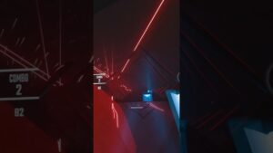 結城梨沙（赤い光弾ジリオン）「Push!」チャレンジ：最速 #ゲームレビュー #BeatSaber #shorts