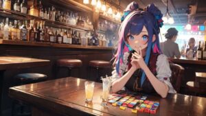 [ゲーム音楽風：逆循環コードによるジャズの自動作曲] Sonic Pi algorithmic music -  game style jazz J-pop reverse-cyclic chords