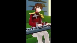 【縦型3Dピアノ演奏】隙間時間にピアノ弾きたい。 【ゲーム音楽】【AL.ジンジャー/】 #Vtuber #piano  #shorts #short