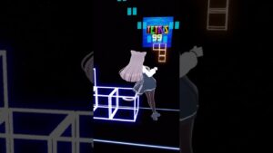 テトリスのブロックをよけるゲーム 【ビートセイバー / Beat Saber】