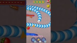 Cacing Oleng WormsZone #game #music #viral #wormszone #shorts