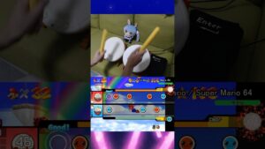 [Taiko] Powerful Mario BGM (Super Mario 64) - Nintendo [Osu] 🥁 #shorts