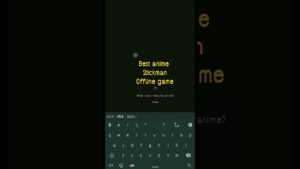 best anime stickman offline game #music #beats #remix #viral #anime #shrots#trending #stickman #game