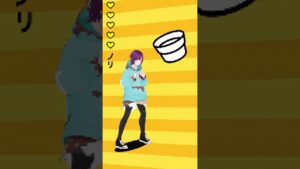 「リズムゲーム(カラテ)」のショート動画を作ったよ！ #リズムゲーム  #アキボッコ #vtuber