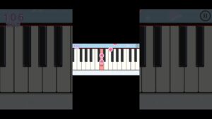 音楽リズムゲーム1602.懐メロ.揺れる想い..ZARD. #piano #リズムゲーム